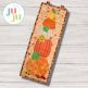 ITH Stacked Pumpkins Wall Hanging | Machine Embroidery Designs by JuJu