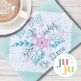 ITH Thy Will Be Done Mug Rug | Machine Embroidery Designs by JuJu