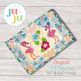 In The Hoop Tropical Placemat | Machine Embroidery Designs by JuJu