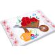 ITH Wheelbarrow Mug Rug | Machine Embroidery Designs by JuJu