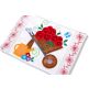 ITH Wheelbarrow Mug Rug | Machine Embroidery Designs by JuJu
