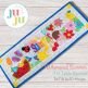 ITH Whimsical Summer Table Runner | Machine Embroidery Designs by JuJu