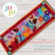 ITH Whimsical Summer Table Runner | Machine Embroidery Designs by JuJu