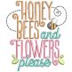 It's Spring Word Art Machine Embroidery Designs by JuJu