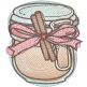 Jam Jars Sketch | Machine Embroidery Designs by JuJu