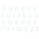 Janay Bean Stitch Applique Script Font | Machine Embroidery Designs by JuJu