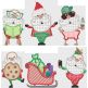 Jolly Santa Digital Embroidery Designs by JuJu
