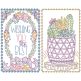 Just Because Greeting Cards Set 5 | Machine Embroidery Designs by JuJu
