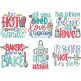 Kitchen Word Art 3 | Machine Embroidery Designs by JuJu