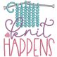 Knitting Word Art 1 | Machine Embroidery Designs by JuJu
