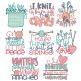 Knitting Word Art Machine Embroidery Designs By JuJu