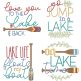 Lake Life 1 | Machine Embroidery Designs by JuJu