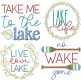 Lake Life 3 | Machine Embroidery Designs by JuJu
