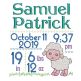 Lamb Birth Announcement Template Machine Embroidery Designs by JuJu