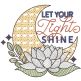 Let Your Light Shine | Machine Embroidery Designs by JuJu