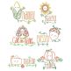 Let Us Give Thanks Machine Embroidery Designs by JuJu