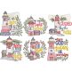 Lighthouse Word Art 1 | Machine Embroidery Designs by JuJu