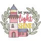 Lighthouse Word Art 1 | Machine Embroidery Designs by JuJu