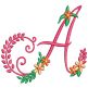 Lilani Monogram | Machine Embroidery Designs by JuJu