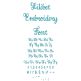 Lilibet Embroidery Font | Machine Embroidery Designs by JuJu