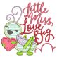 Lil Love Applique Machine Embroidery Designs By JuJu