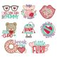 Lil Love Applique Machine Embroidery Designs By JuJu
