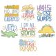 Little Ones Word Art 1 Machine Embroidery Designs by JuJu

