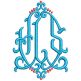Louisa Monogram | Machine Embroidery Designs by JuJu