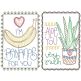 Love Greeting Cards 1 | Machine Embroidery Designs by JuJu