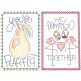 Love Greeting Cards 3 | Machine Embroidery Designs by JuJu