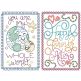Love Greeting Cards 5 | Machine Embroidery Designs by JuJu