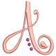 Lucille Monogram | Machine Embroidery Designs by JuJu