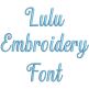 Quarter Inch Font Bundle 19 | Machine Embroidery Designs by JuJu
