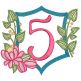 Lydia Numbers | Machine Embroidery Designs by JuJu