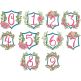 Lydia Numbers | Machine Embroidery Designs by JuJu