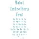 Mabel Embroidery Font | Machine Embroidery Designs by JuJu