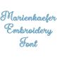 Quarter Inch Font Bundle 21 | Machine Embroidery Designs by JuJu