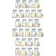 Mason Jar Alphabet | Machine Embroidery Designs by JuJu