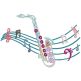 Mehndi Music 4 Machine Embroidery Designs by JuJu