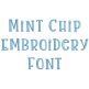 Quarter Inch Font Bundle 19 | Machine Embroidery Designs by JuJu