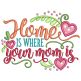 Mother's Day Word Art Machine Embroidery Designs By JuJu
