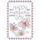 Mother's Father's Day Greeting Cards | Machine Embroidery Designs by JuJu