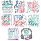Music Word Art Machine Embroidery Designs By JuJu

