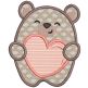 My Funny Valentine Applique | Machine Embroidery Designs by JuJu