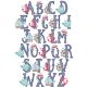 Nautical Applique Alphabet | Machine Embroidery Designs by JuJu