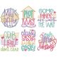 New Baby Word Art 1 Digital Machine Embroidery Designs by JuJu