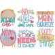 New Baby Word Art 2 Digital Machine Embroidery Designs by JuJu
