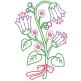 Nordic Florals 1 Machine Embroidery Designs by JuJu