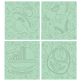 Nursery Quilt Blocks 2 Machine Embroidery Designs by JuJu
