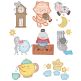 Nursery Rhyme Characters Applique Machine Embroidery Designs by JuJu